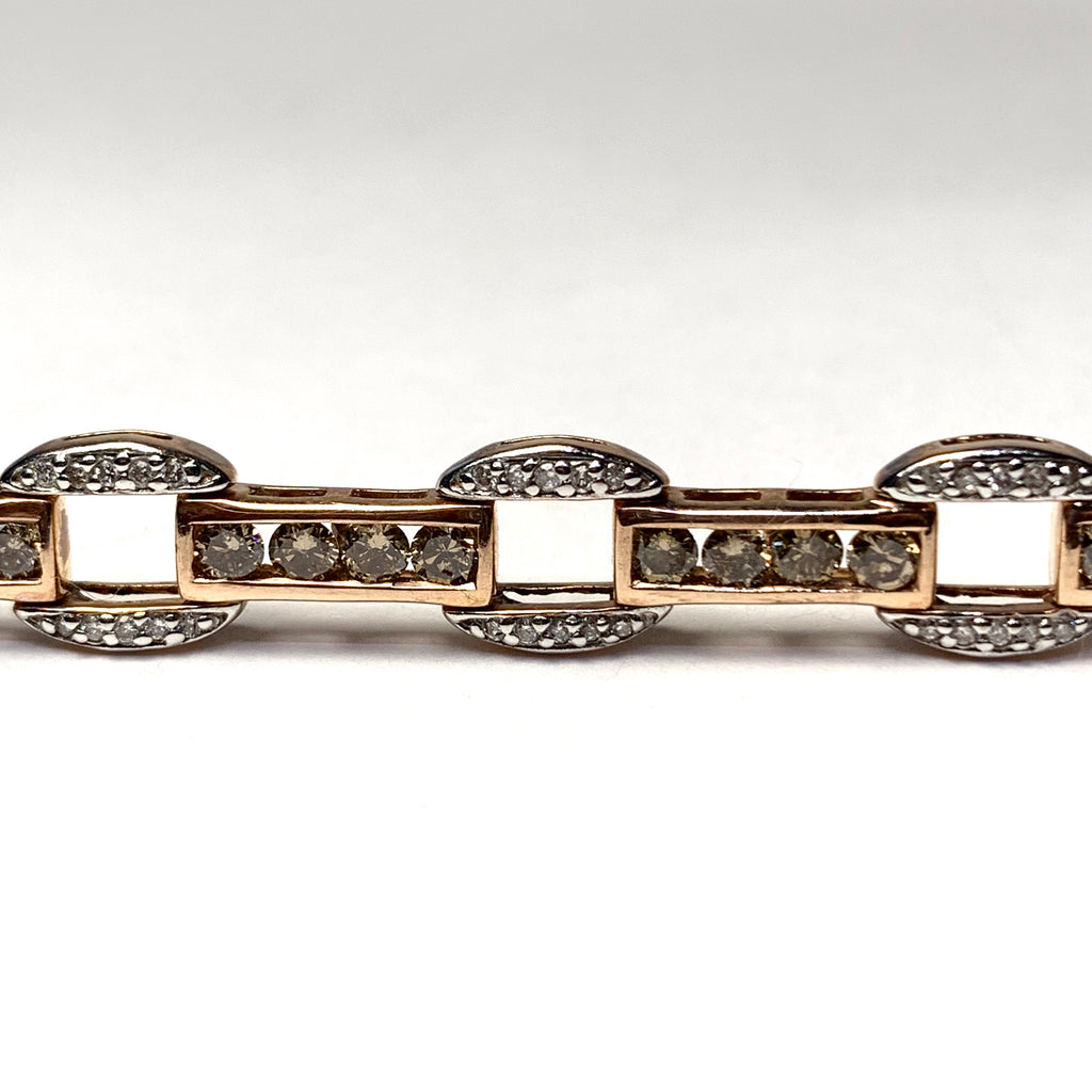 Chocolate Diamond Tennis Bracelet 0.56ct - DIAMOND HOUSE